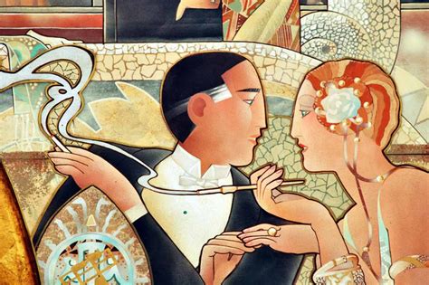 1920s art - Google Search | Pinturas art deco, Producción artística, Arte de ilustración