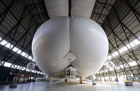 Say hello to the world's largest airship, the 'Flying Bum'. : r/aviation