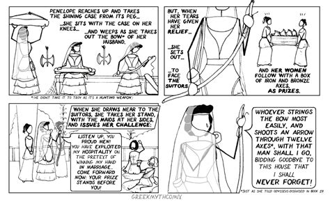 The Odyssey, Book 21 – Part 2 | Greek Myth Comix