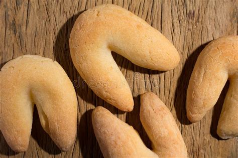 Cheese Bread Known As Chipa in Brazil, Shaped Like a Horseshoe. Stock Image - Image of argentina ...