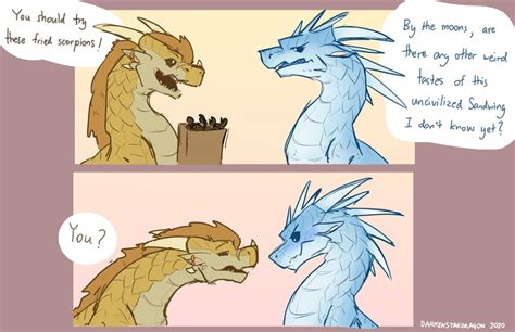 Usual Qibli and Winter : WingsOfFire