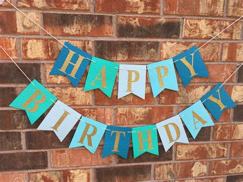 Innorutm Happy Birthday Banner Black And Gold Birthday Bunting | Images ...