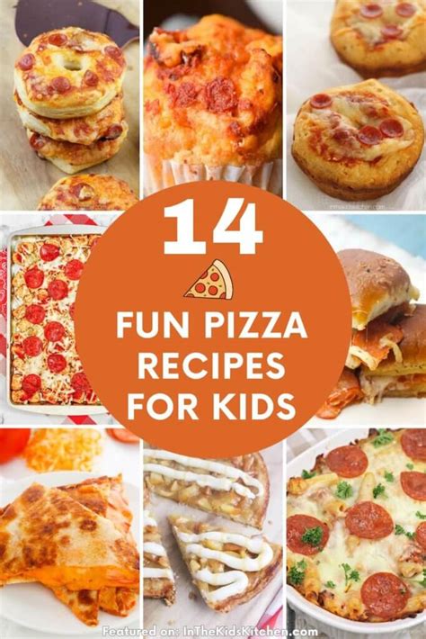 14 Pizza Themed Recipes For Kids - In the Kids' Kitchen