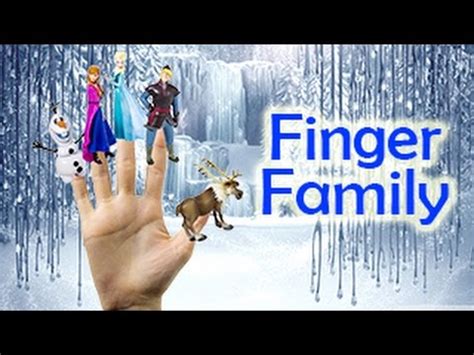 The Finger Family Frozen Disney Nursery Rhyme Songs - YouTube