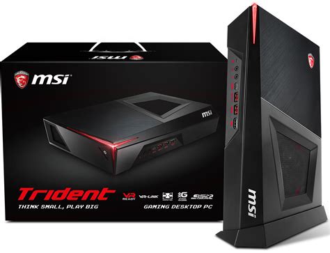 MSI launches the Trident, a console sized VR gaming PC - NotebookCheck ...