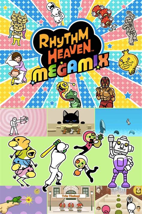 Rhythm Heaven Megamix for Nintendo 3DS — Finger-Tapping Fun | Rhythm games, Nintendo 3ds, Rhythms