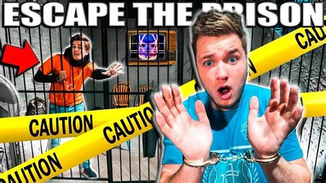 REAL LIFE 24 HOUR Prison ESCAPE ROOM CHALLENGE By THE MAN (Scary Challenge) - YouTube