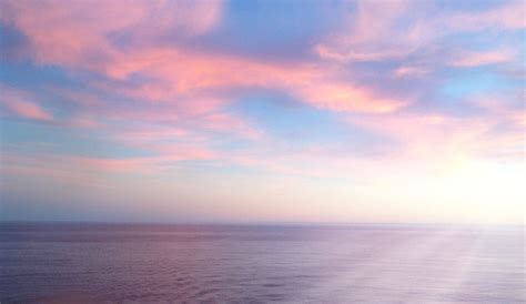 Pastel Colors Pink And Blue Pink And Blue Sky Sunset Pink And Blue Sunset Ocean View Ocean ...