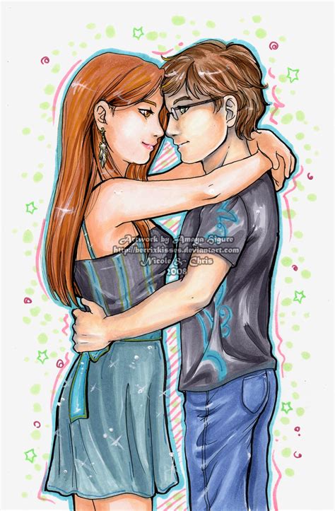 the Cute Couple by berrixkisses on DeviantArt