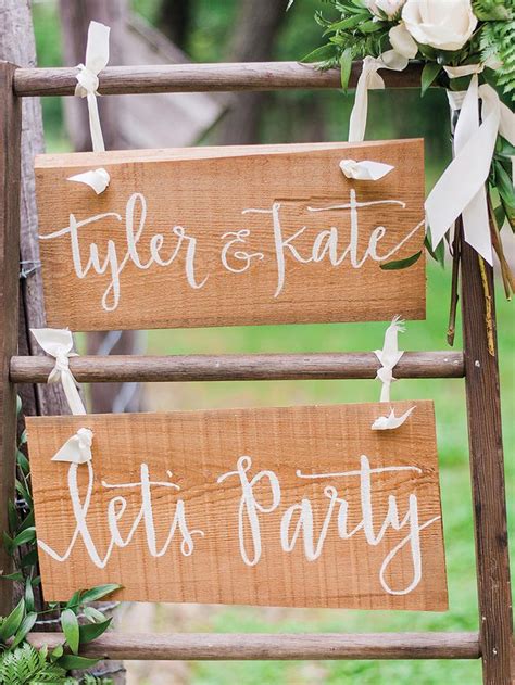 46 Wedding Sign Ideas That Are Both Fun and Functional | Wedding chair signs diy, Wedding signs ...