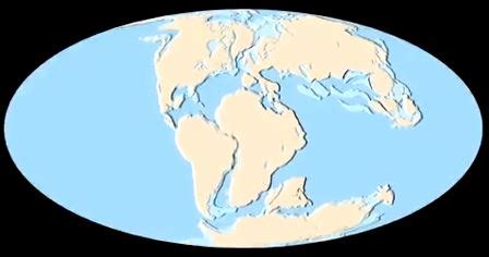 Breakup of Pangea supercontinent, GEOLOGICAL HISTORY OF THE SOUTHWEST