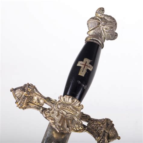 Antique Masonic Knights Templar Ceremonial Sword - Antique weapons, collectibles, silver, icons ...