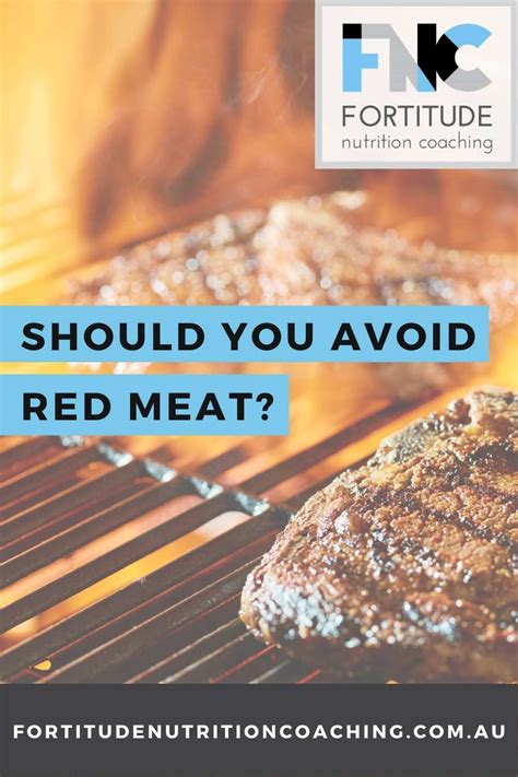 Fortitude Nutrition Coaching - Should You Avoid Red Meat?