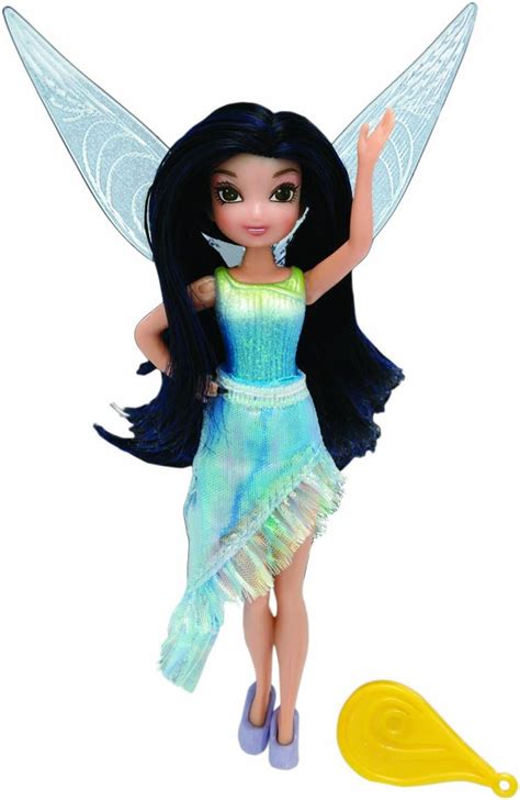 Amazon.com: Disney Fairies Style 2 - Silvermist 4.5 " Magic Glow Fairies: Toys & Games