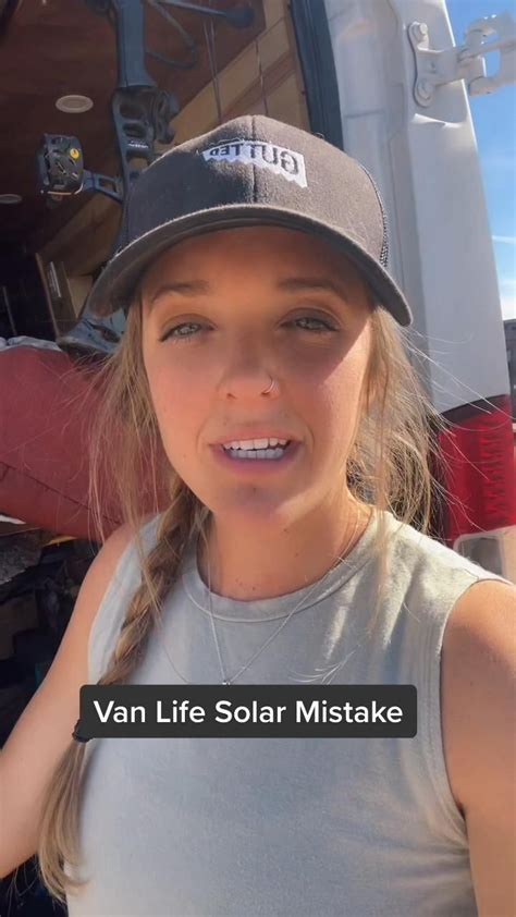 Van Life Solar Mistake | Van life, Campervan life, Van life diy