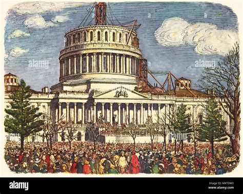 Abraham lincoln inauguration hi-res stock photography and images - Alamy