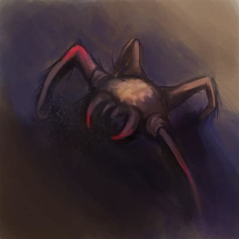 Black Headcrab speed painting by Nellufy on DeviantArt