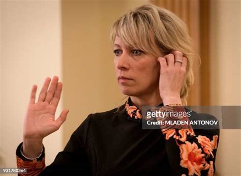 726 Maria Zakharova Photos & High Res Pictures - Getty Images