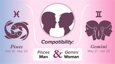 Pisces Man and Gemini Woman Compatibility: Love, Sex, and Chemistry