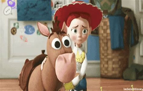 Sad Jessie And Bullseye From Toy Story GIF | GIFDB.com