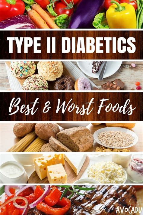 Type II Diabetics - Best and Worst Foods | Avocadu