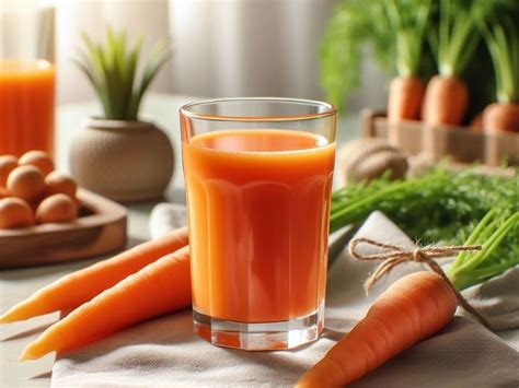 Carrot juice against inflammation and diseases caused by inflammation