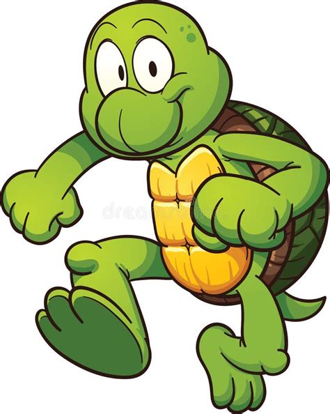 Turtle cartoon stock vector. Illustration of tender, cartoon - 7258624