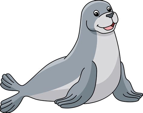 Seal Cartoon Clipart Animal Illustration 6458135 Vector Art at Vecteezy