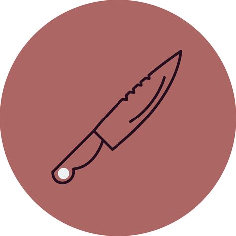 Knife Vector Icon 19766021 Vector Art at Vecteezy