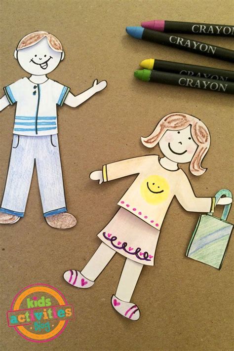 Paper Doll Printable: Design Your Own Paper Dolls | Paper dolls, Paper dolls printable, Paper ...