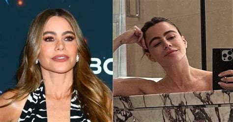 Sofia Vergara Strips Down In Makeup-Free Bathtub Selfie: See Photo