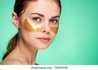 Joyful Young Woman Patches Under Eyes Stock Photo 723786454 | Shutterstock