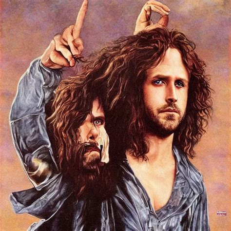 Pre-Raphaelite portrait of Ryan Gosling as the leader | Stable ...