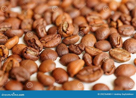 Roasted Coffee Beans. Background Stock Image - Image of group, roasting ...