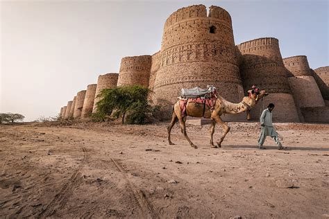 Derawar Fort, Pakistan, medieval, fort, architecture, pakistan, camel ...