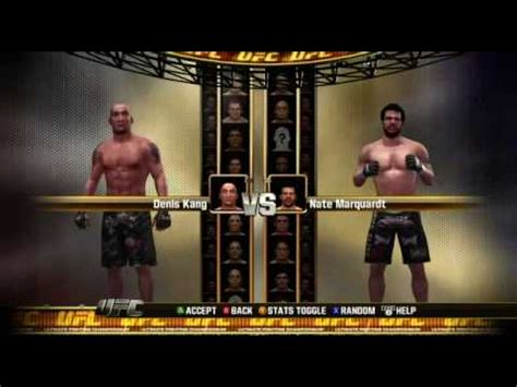 UFC 2010 Undisputed Roster Overview - YouTube