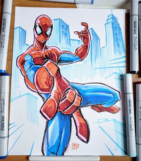 Here’s my drawing of Spider-Man! : r/Spiderman