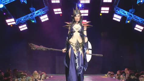 Cosplay Dark Elf Witch WarHam..r online /Starcon 2017/ - YouTube