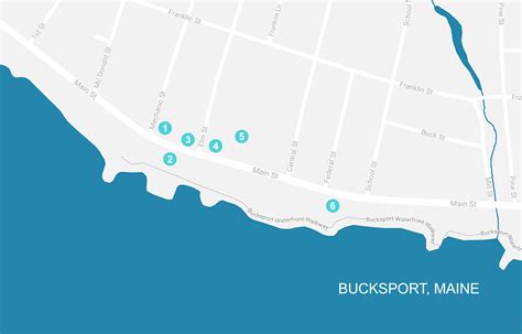 Bucksport Tour Map - Maine SBDC