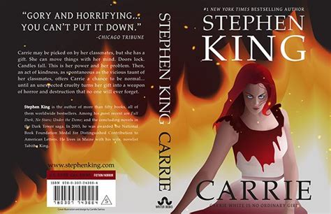 "Carrie" book cover redesign on Student Show | Carry on book, Book ...