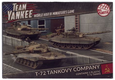 Team Yankee T-72 Tankovy Company Miniature Battlefront Miniatures - ToyWiz