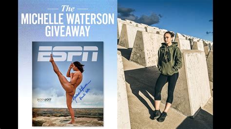 Michelle Waterson ESPN The Body Issue Giveaway - YouTube