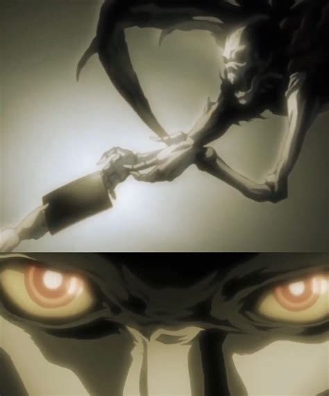 Unnamed Shinigami & a human with the eyes : r/deathnote