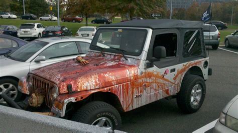 Halloween car decoration - Really funny pictures collection on picshag.com