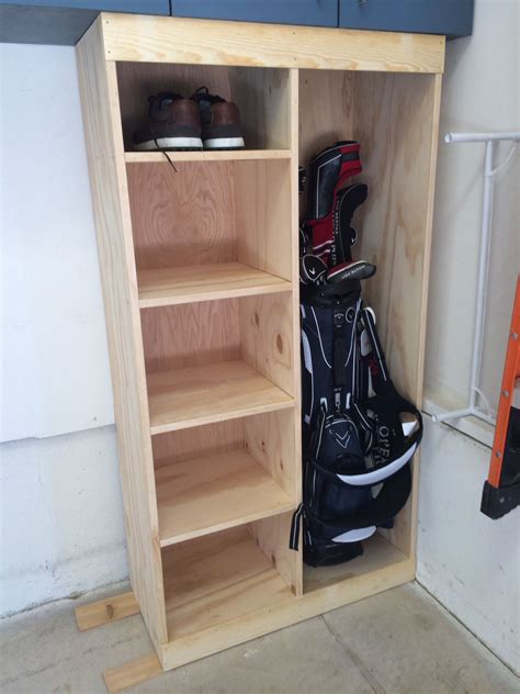 Golf Club Storage Cabinet