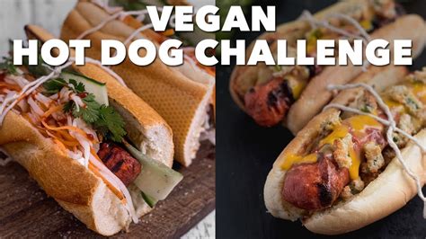 Vegan Hot Dog Challenge | Two Market Girls - YouTube