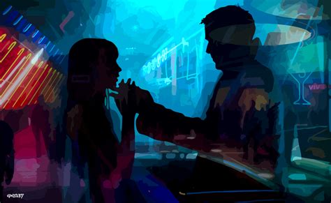 Blade Runner 2049 - Tears in rain Vector - by elclon | Blade runner ...