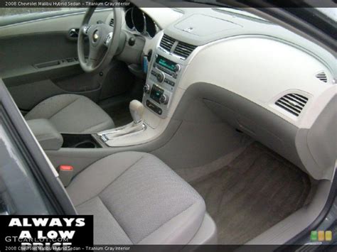 Titanium Gray Interior Dashboard for the 2008 Chevrolet Malibu Hybrid ...