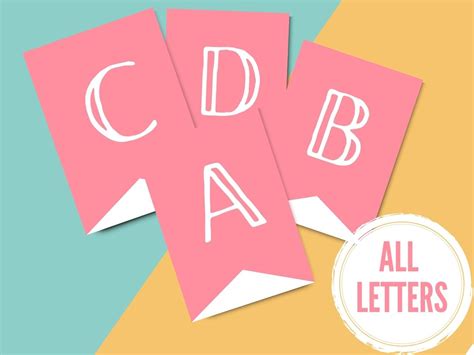 Free Printable Happy Birthday Banner Letters