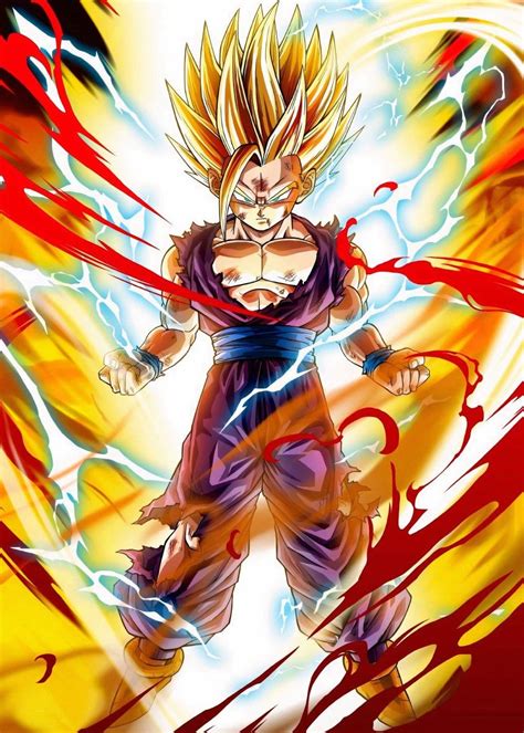 Gohan super saiyan 2 hd mobile wallpaper – Artofit